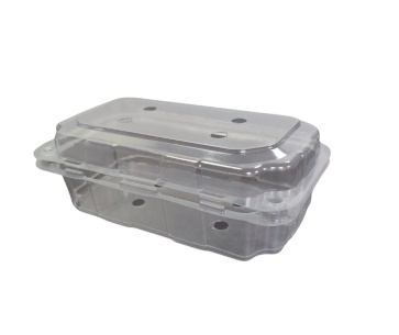 A rectangular box with connected lid and holes   |  SN: 125260