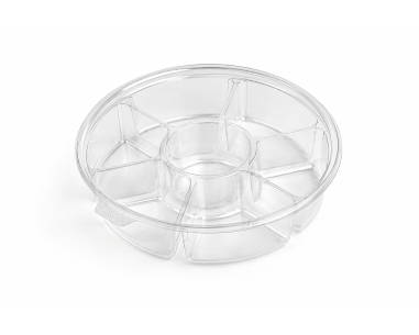 Round box with separate lid (7 pc's)low|  SN: CIRCLE 7
