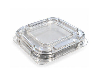 Square box 1236 cover transparent - 12361 |  SN: 12361