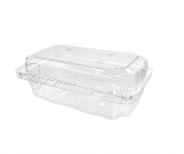 A rectangular box with connected lid and holes   |  SN: 125260