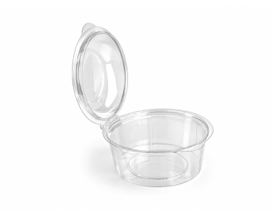 Round box with connected lid | SN: 1274-75