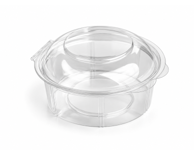 Round box with connected lid | SN: 1274-65
