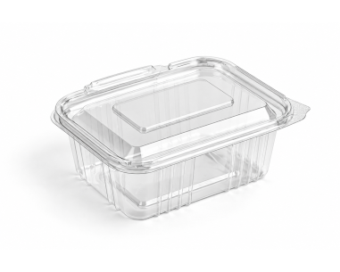 Rectangular box with flat connected lid | SN: f-150CC