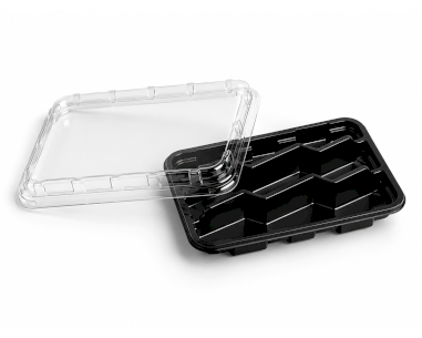 9 units of dates with separate lid  SN:1288B